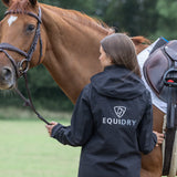 EquiDry Unisex Nimbus Pack Away Jacket - Black