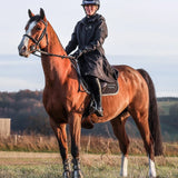 EquiDry Women's Bronte Riding Coat with Removable Hood - Black
