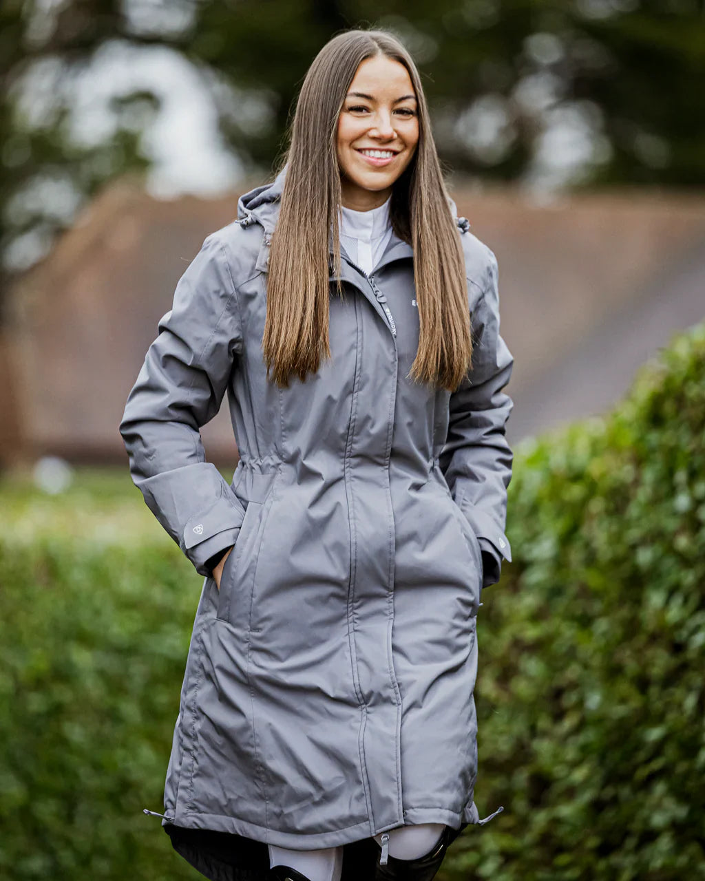 EquiDry Women's Bronte Riding Coat - Grey