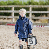 EquiDry Children's Shortie Waterproof Jacket - Navy