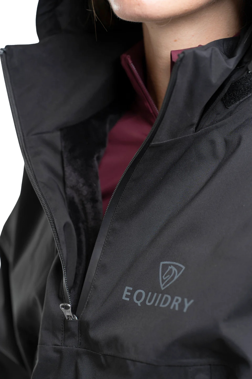 EquiDry Waterproof Storm Smock - Black