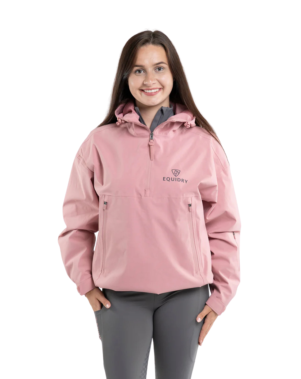 EquiDry Waterproof Storm Smock - Pale Pink
