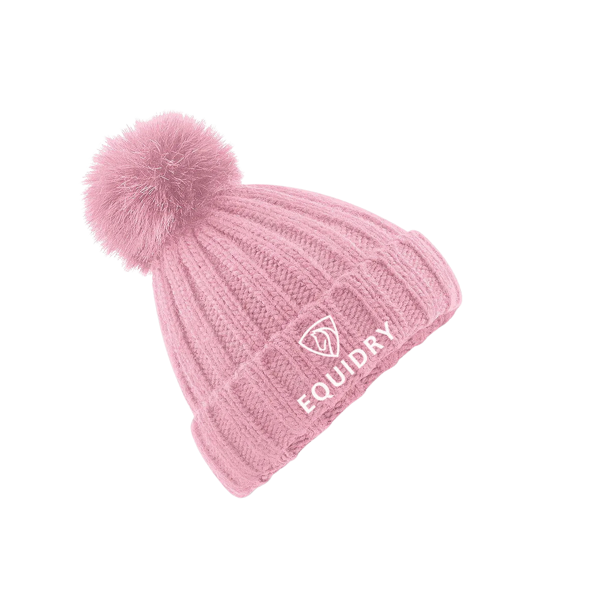 EquiDry Pom Pom Bobble Hat - Pink