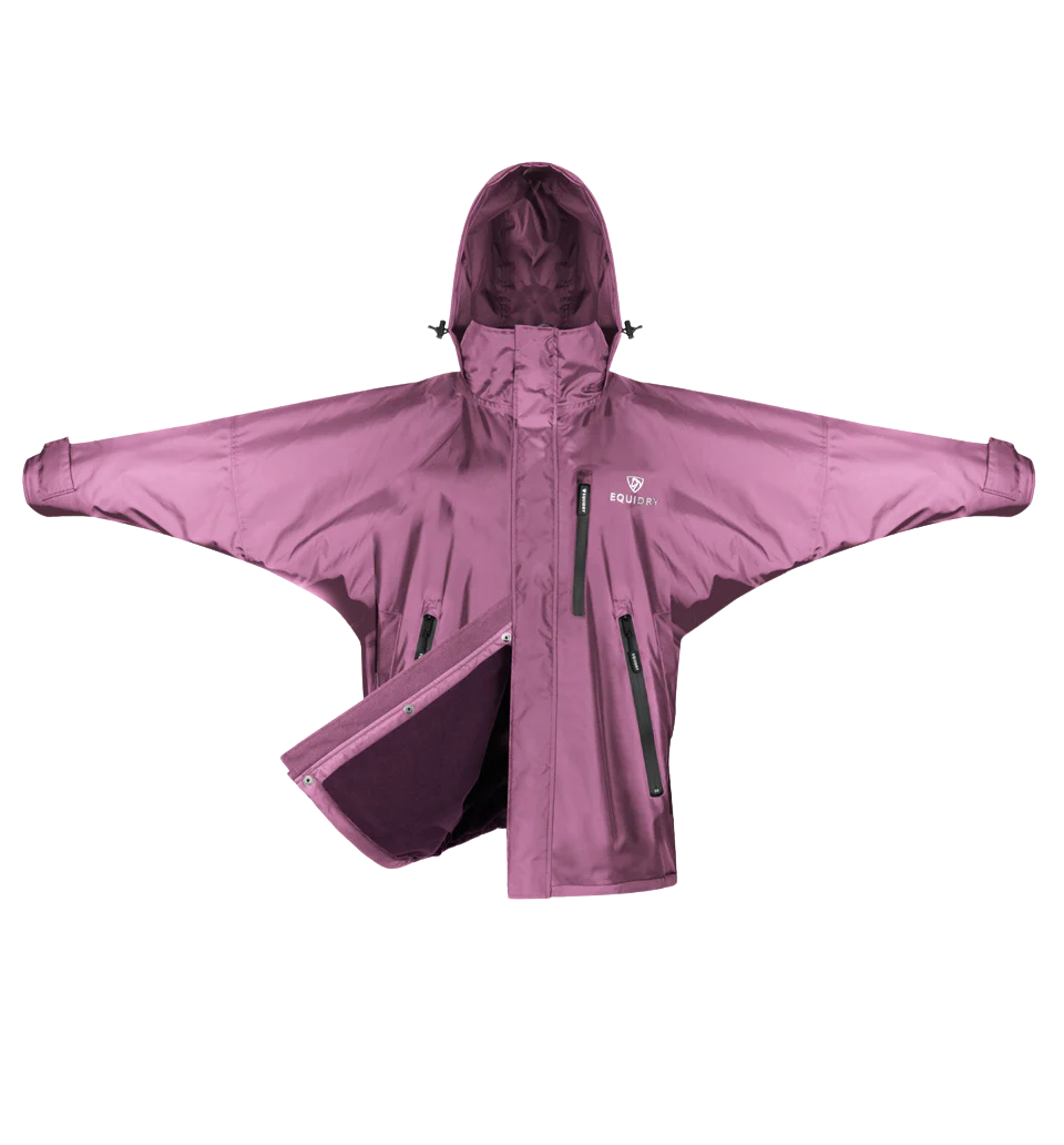 EquiDry Children's Shortie Waterproof Jacket - Valerian