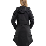EquiDry Women's Bronte Riding Coat with Removable Hood - Black