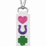 Beaded Bag Charm/Keychain