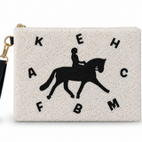 Dressage Large Beaded Pouch