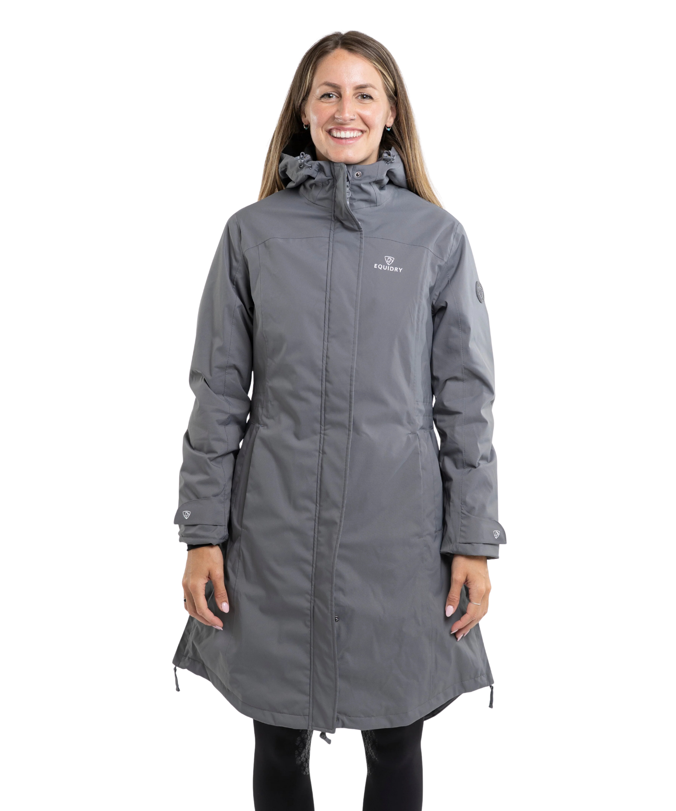 EquiDry Women's Bronte Riding Coat - Grey