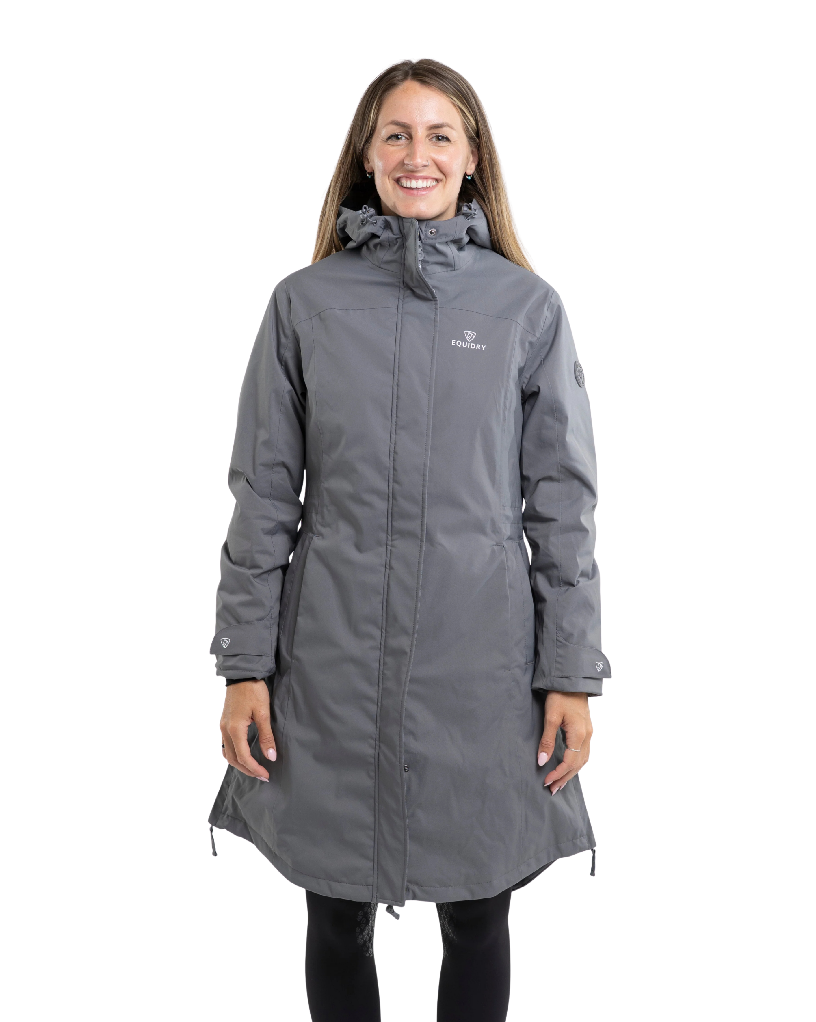 EquiDry Women's Bronte Riding Coat - Grey