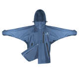 EquiDry Children's Shortie Waterproof Jacket - Blue