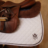 Daily Sport Jumper Saddle Pad - White