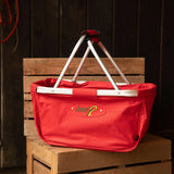 Smart Grooming Red Show Ring Basket
