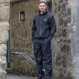 EquiDry Unisex Nimbus Pack Away Jacket - Black