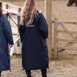 EquiDry Evolution Thick Fleece - Navy & Cream