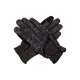 Amber Tortoise & Tobacco Riding Gloves