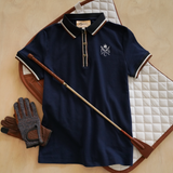 Sport Piqué Polo Shirt, Navy