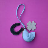 Fortune Cookie Bag Charm | Blue