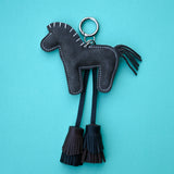 Suede Pony Bag Charms/Key Chains