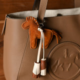 Suede Pony Bag Charms/Key Chains