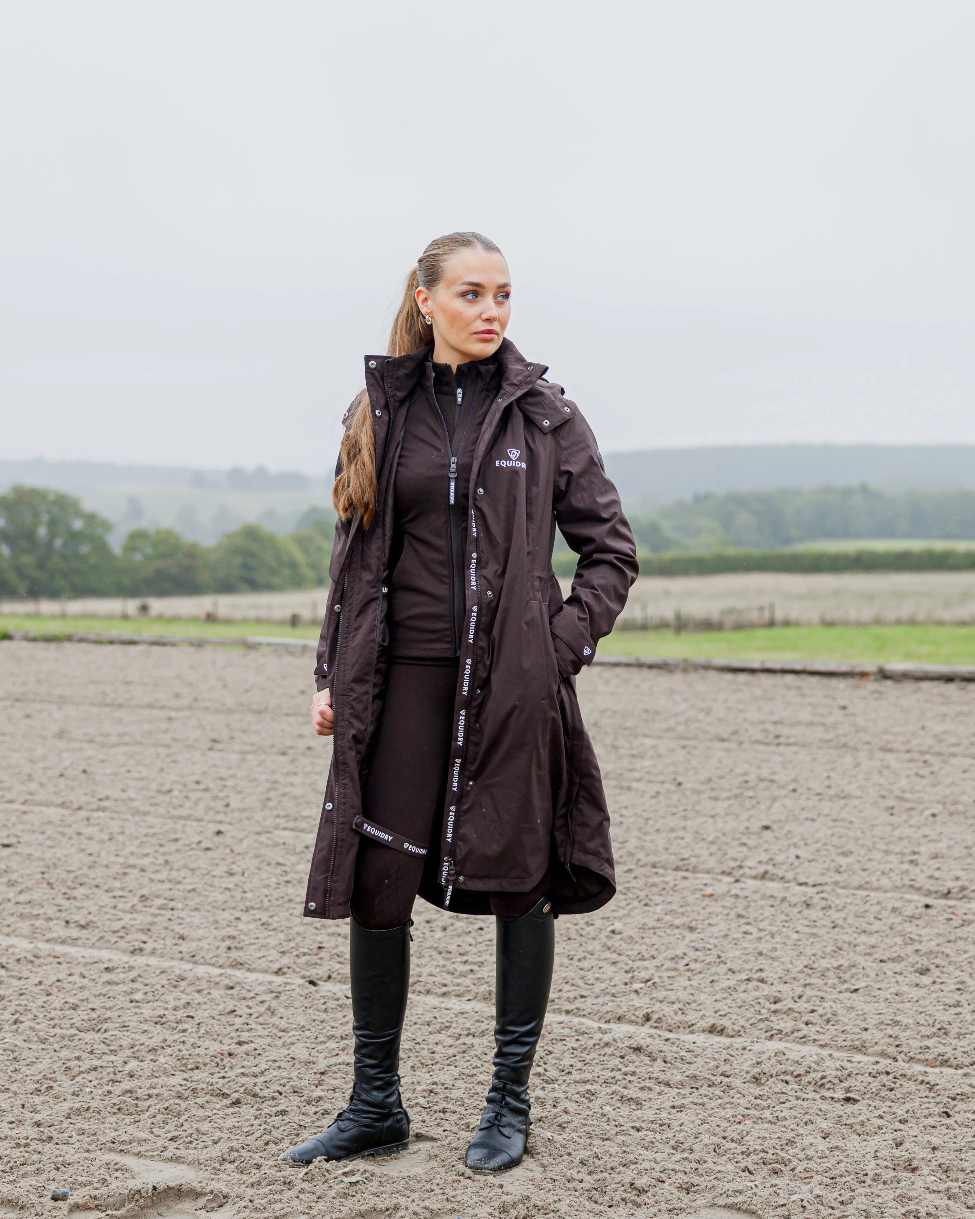 EquiDry Women's Bronte Riding Coat - Brown