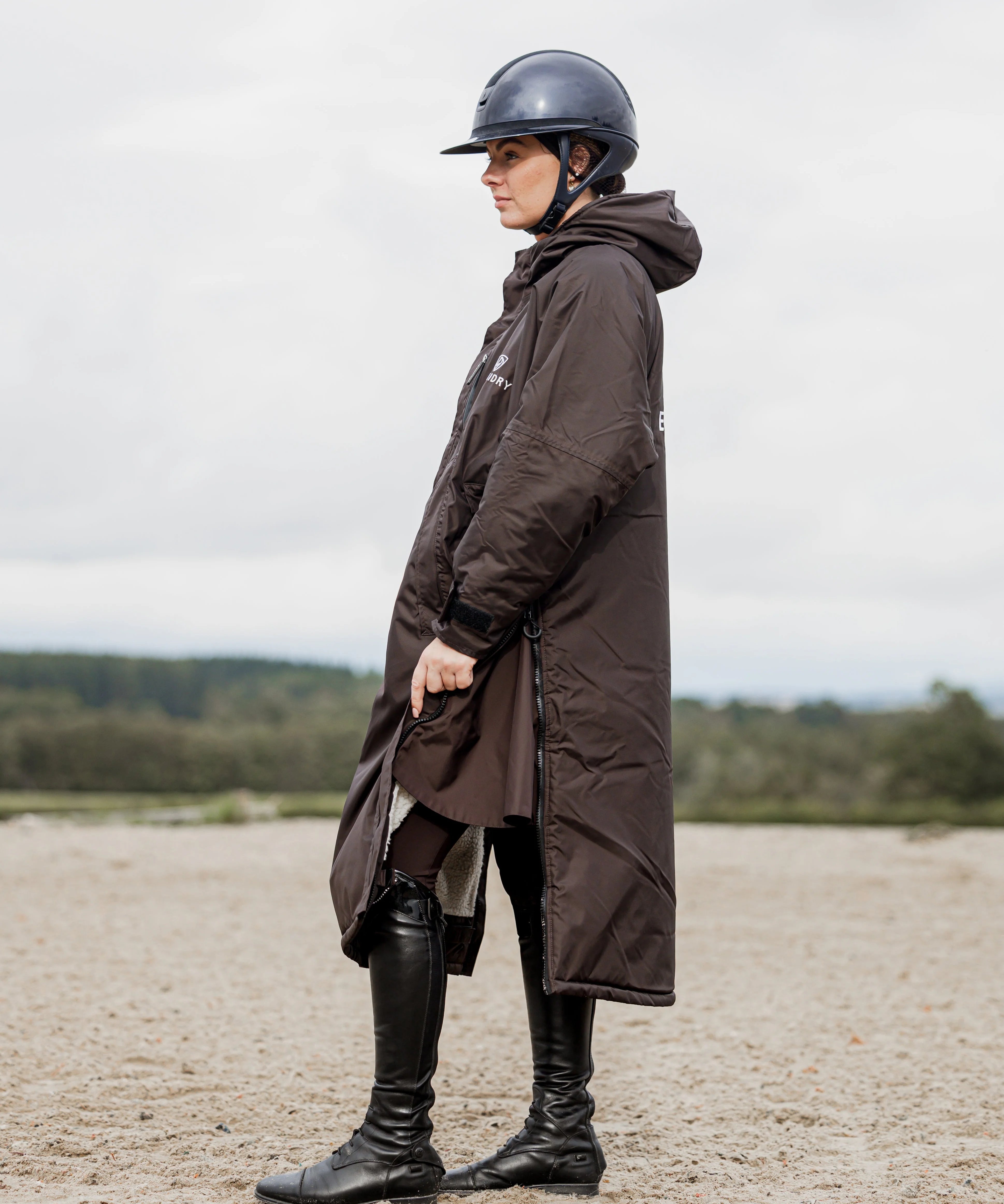 EquiDry Evolution Thick Fleece - Rich Brown
