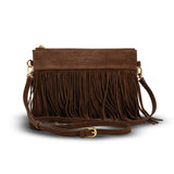 XL Wellington Wristlet Summer Fringe | Dark Chocolate