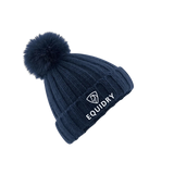 EquiDry Pom Pom Bobble Hat - Navy