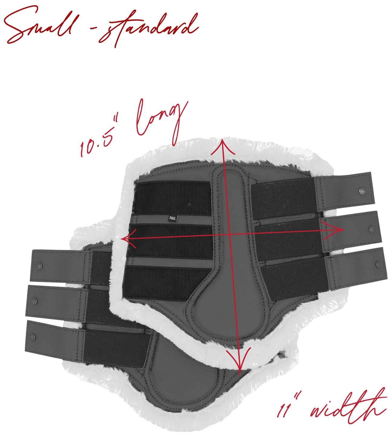 Fleece Tendon Boots, Cognac
