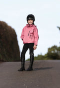 EquiDry Children's Shortie Waterproof Jacket - Dusky Pink