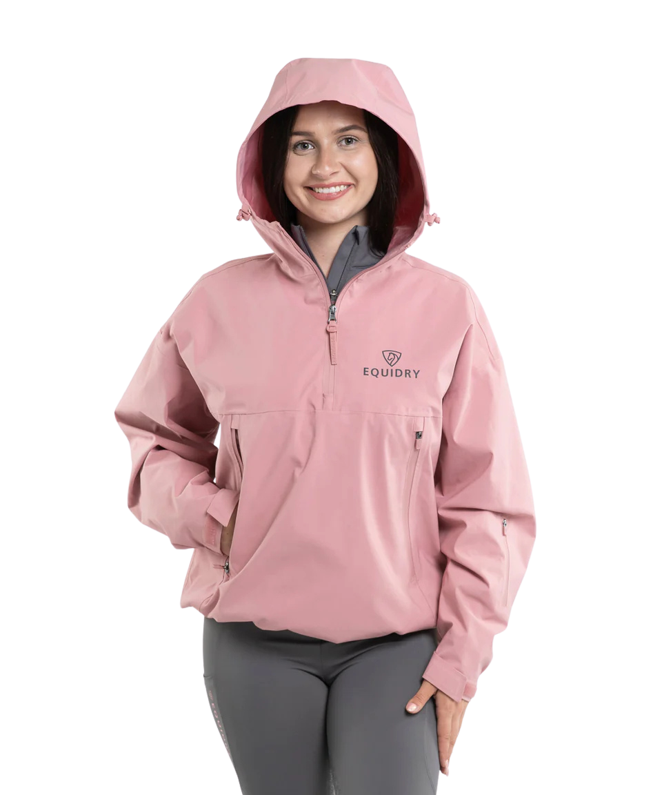 EquiDry Waterproof Storm Smock - Pale Pink