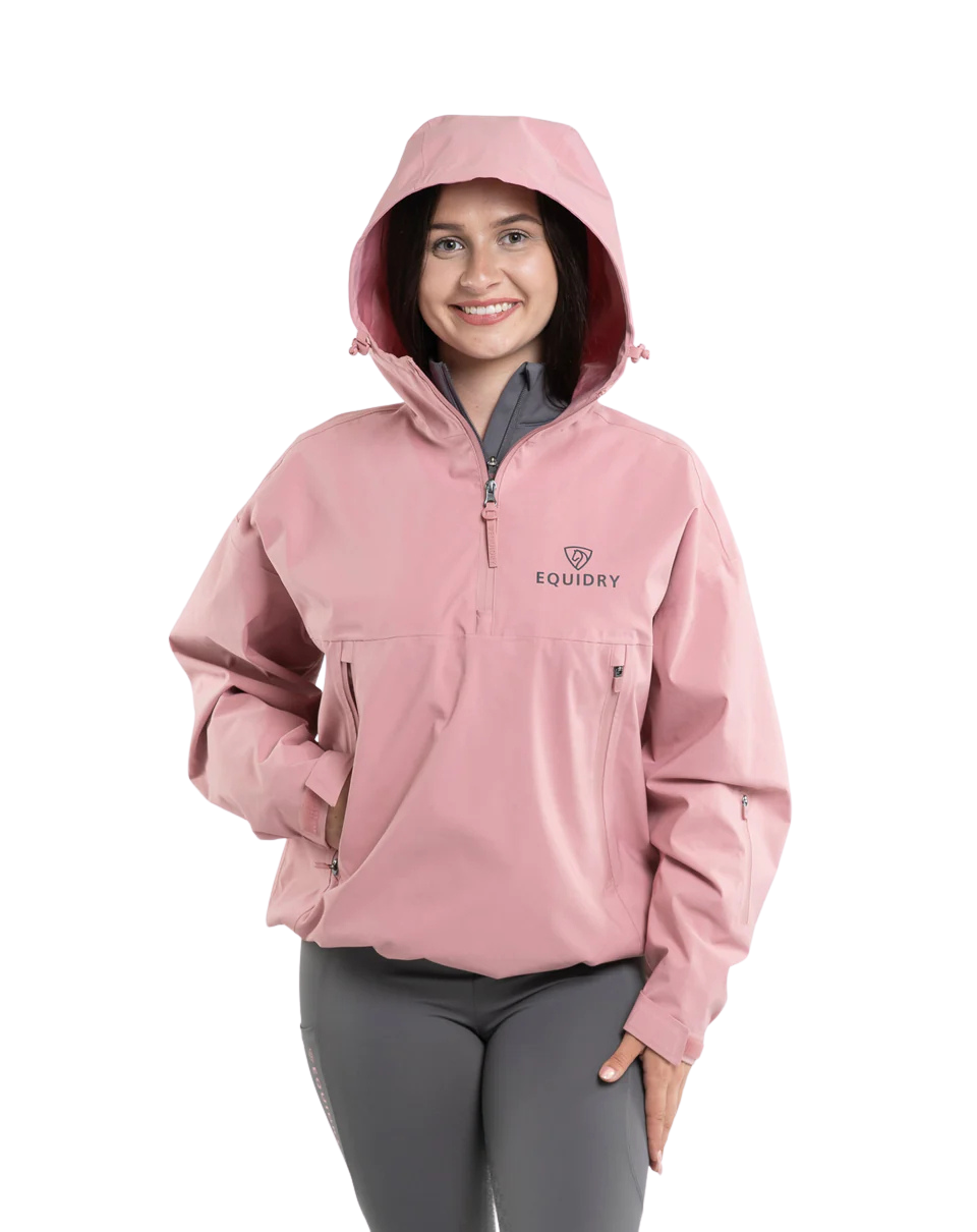EquiDry Waterproof Storm Smock - Pale Pink