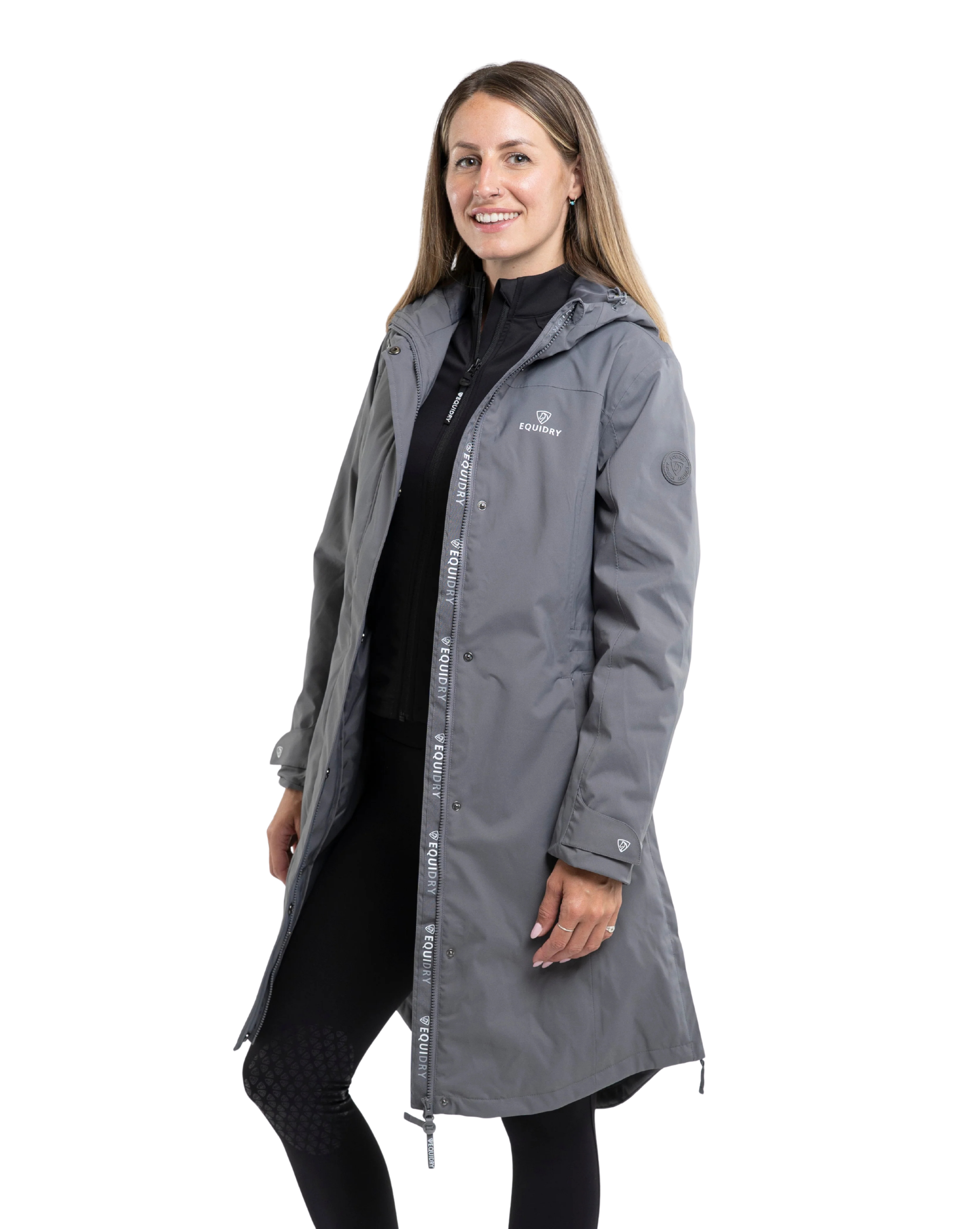 EquiDry Women's Bronte Riding Coat - Grey