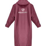EquiDry Original Thick Fleece Coat - Plum & Grey