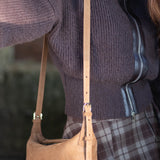 Bethany Bit Bag | Milk Chocolate Suede