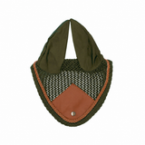 Ear Net, Moss & Cognac