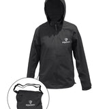 EquiDry Unisex Nimbus Pack Away Jacket - Black