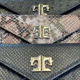 Tucker Tweed Equestrian Cor De Star Clutch