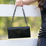 Tucker Tweed Equestrian Leather Handbags Cor De Star Clutch