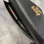 Tucker Tweed Equestrian Leather Handbags Cor De Star Clutch