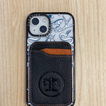 Tucker Tweed Equestrian Leather Cell Wallet