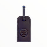 Tucker Tweed Equestrian Leather Luggage Tags