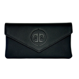 Tucker Tweed Equestrian Leather Handbags Black Solid Stablemate
