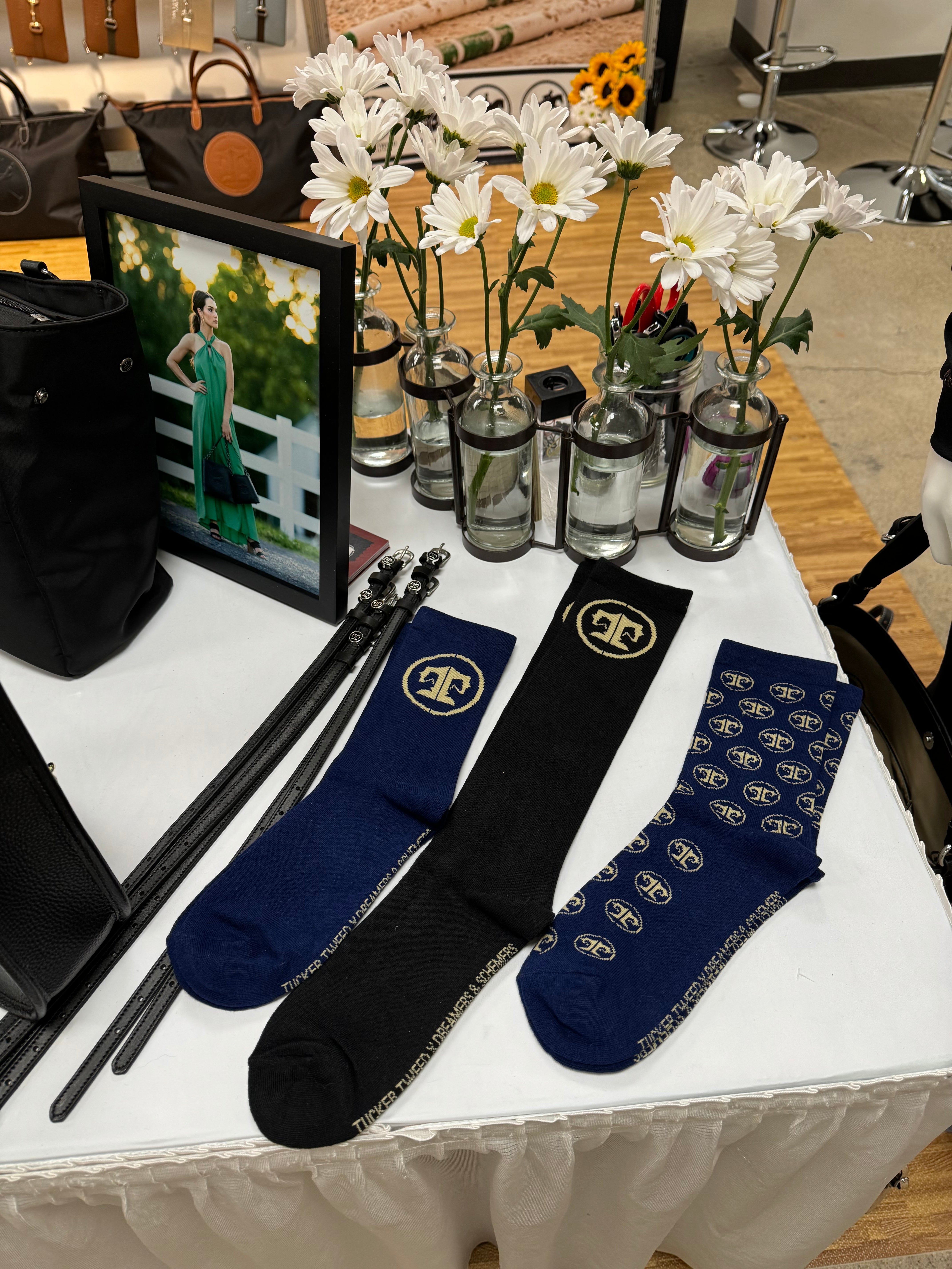 Tucker Tweed Equestrian Apparel Tucker Tweed Equestrian D&S Signature Boot Socks