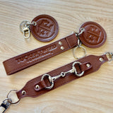 Tucker Tweed Equestrian Leather Handbags Tucker Tweed Equestrian Keychains