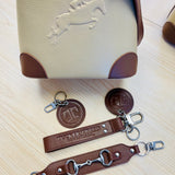 Tucker Tweed Equestrian Leather Handbags Tucker Tweed Equestrian Keychains