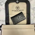 Tucker Tweed Leather Handbags The Donadt Dressage x Tucker Tweed Collaboration Minimalist Wallet