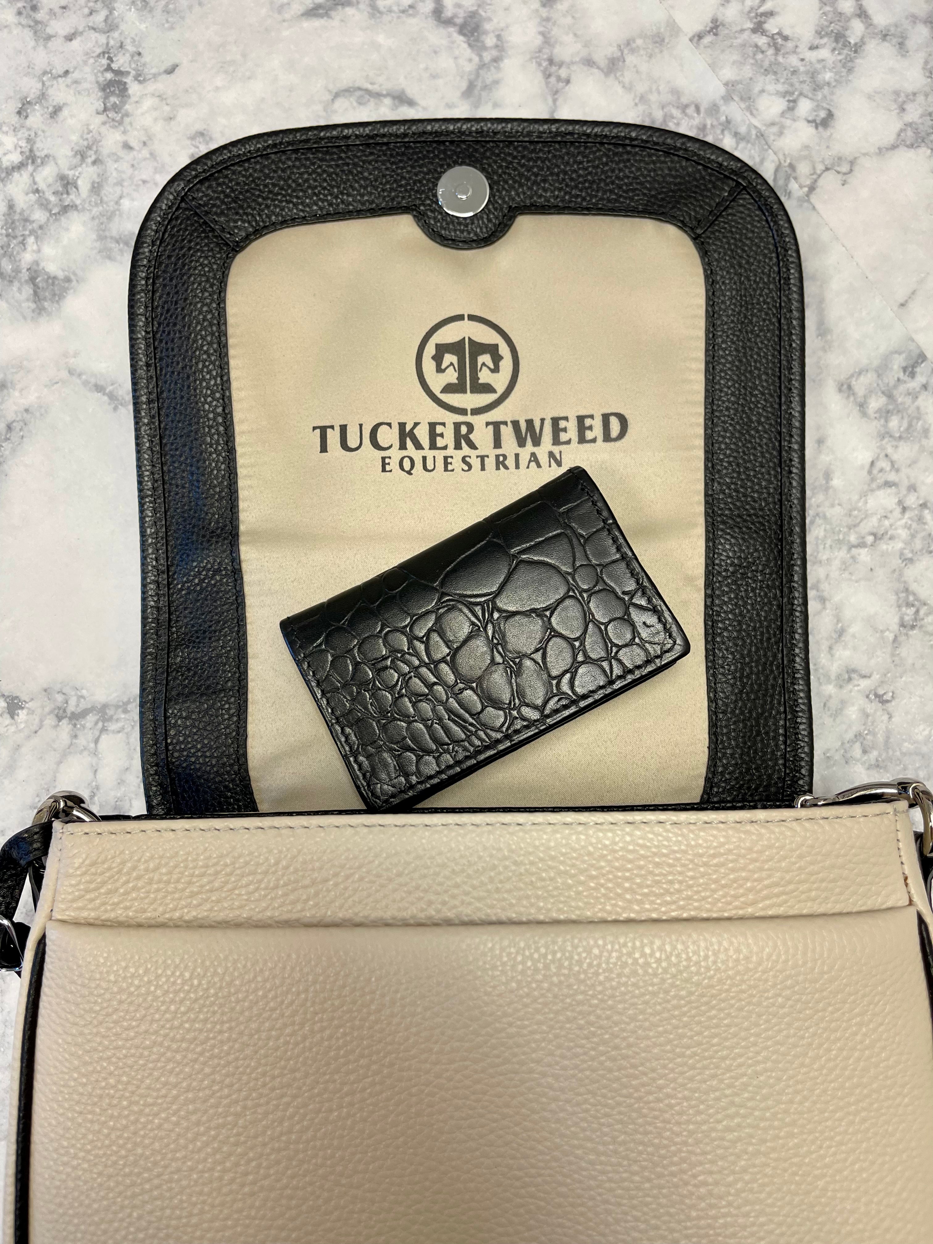 Tucker Tweed Leather Handbags The Donadt Dressage x Tucker Tweed Collaboration Minimalist Wallet