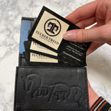 Tucker Tweed Leather Handbags The Donadt x TT Collaboration Minimalist Wallet