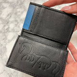 Tucker Tweed Leather Handbags The Donadt x TT Collaboration Minimalist Wallet