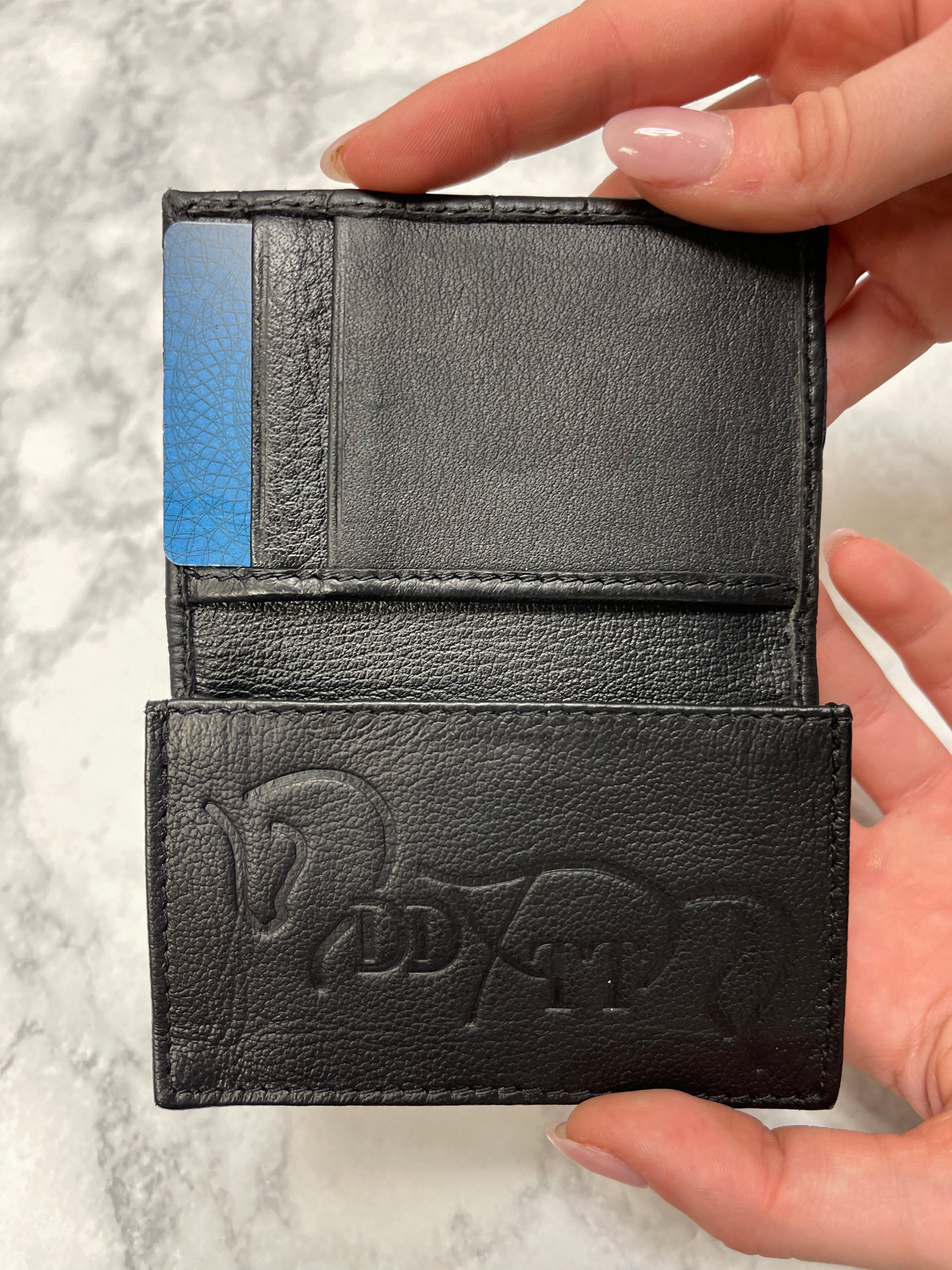Tucker Tweed Leather Handbags The Donadt x TT Collaboration Minimalist Wallet